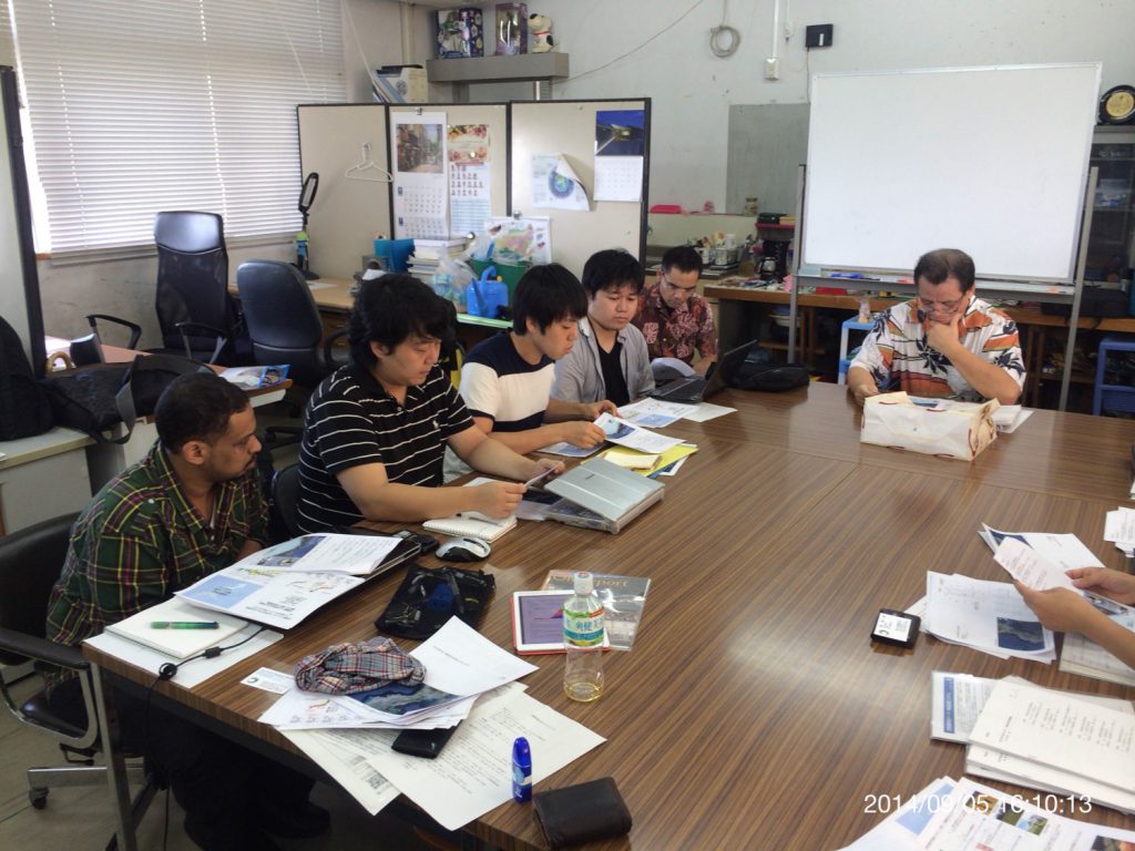 Meeting with Prof Tsutsumi
