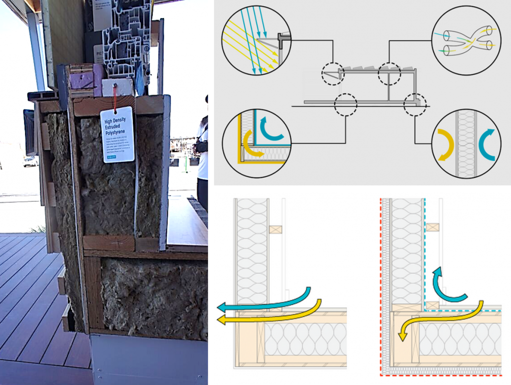 Stevens project applied the very tight and highly sealed passive house design strategies