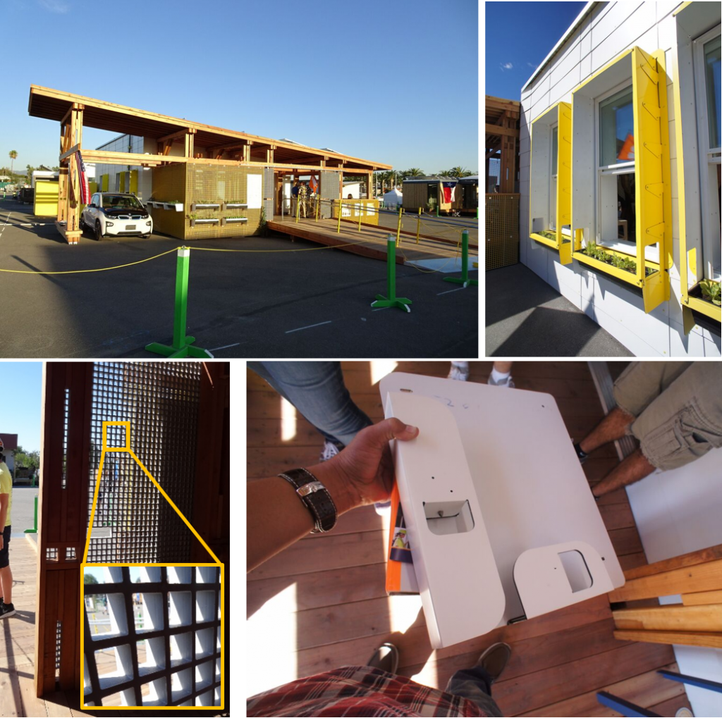 Using Aluminium Composite Material ACM that are hand foldable to customize and replace the exterior panels